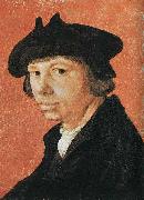 Lucas van Leyden Self portrait oil painting on canvas